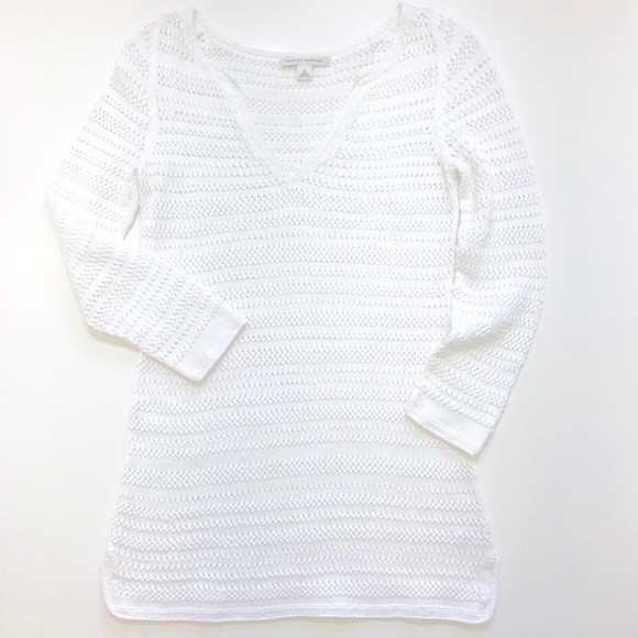 Banana Republic Sweaters - Banana Republic Open Lacework Pullover